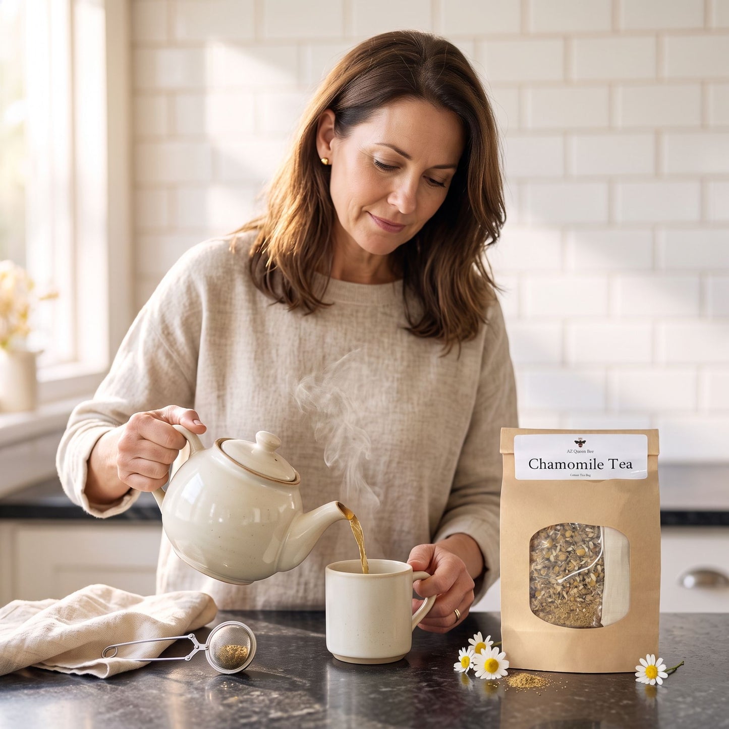 Chamomile Flower Tea – Loose Leaf Herbal Tea