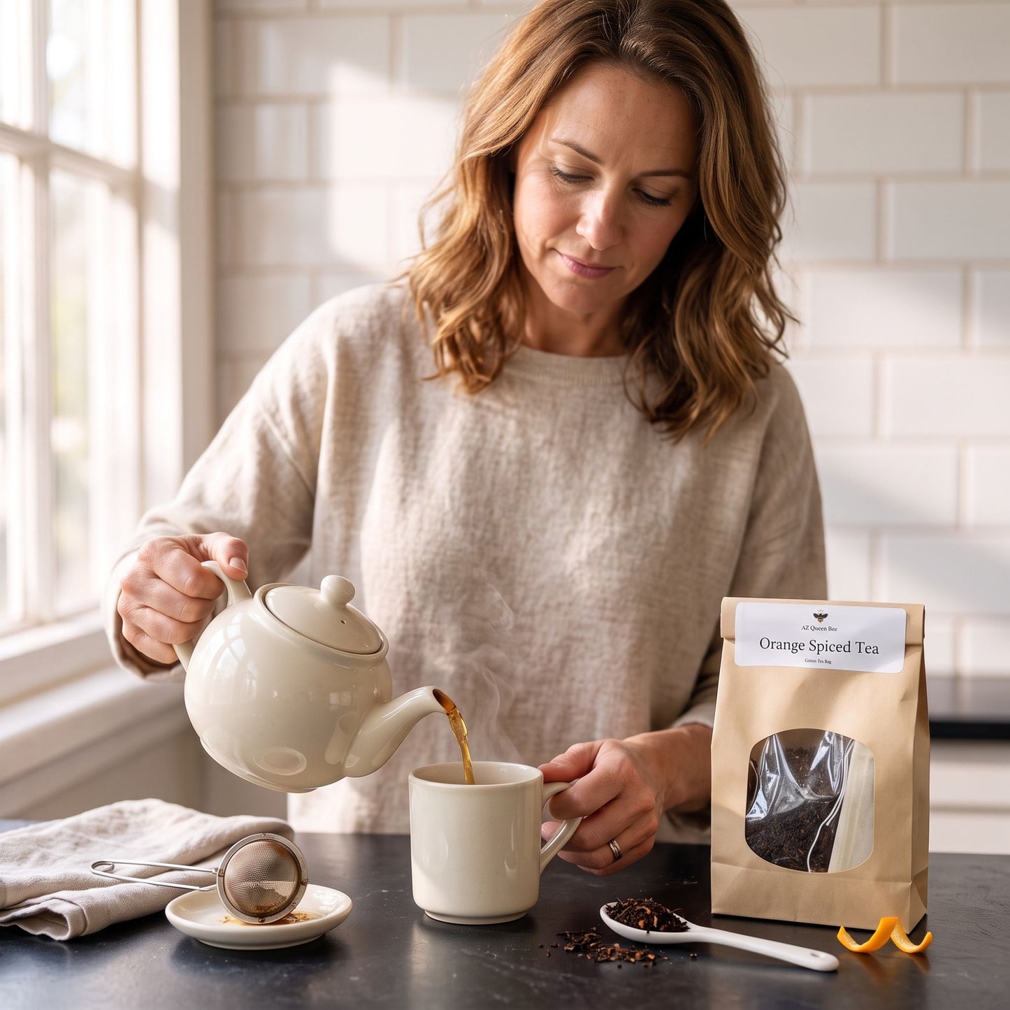 Orange Spice Tea – Loose Leaf Black Tea