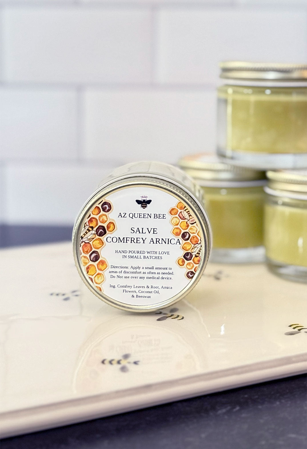 Comfrey Arnica Salve from AZ Queen Bee