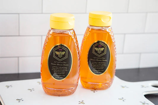 Local Honey 2022 Winner 16oz Squeeze bottle bundle from AZ Queen Bee