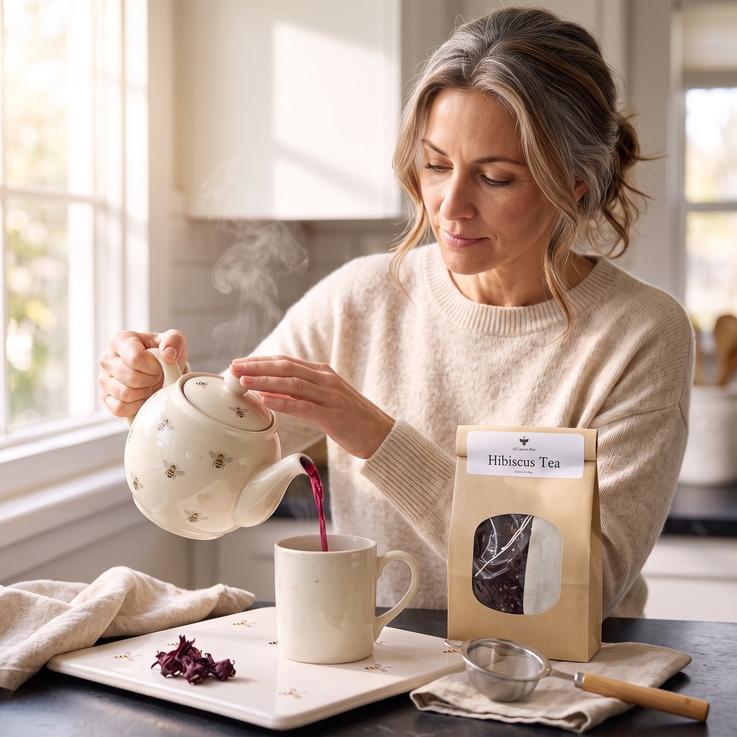 Hibiscus Flower Tea – Loose Leaf Herbal Tea