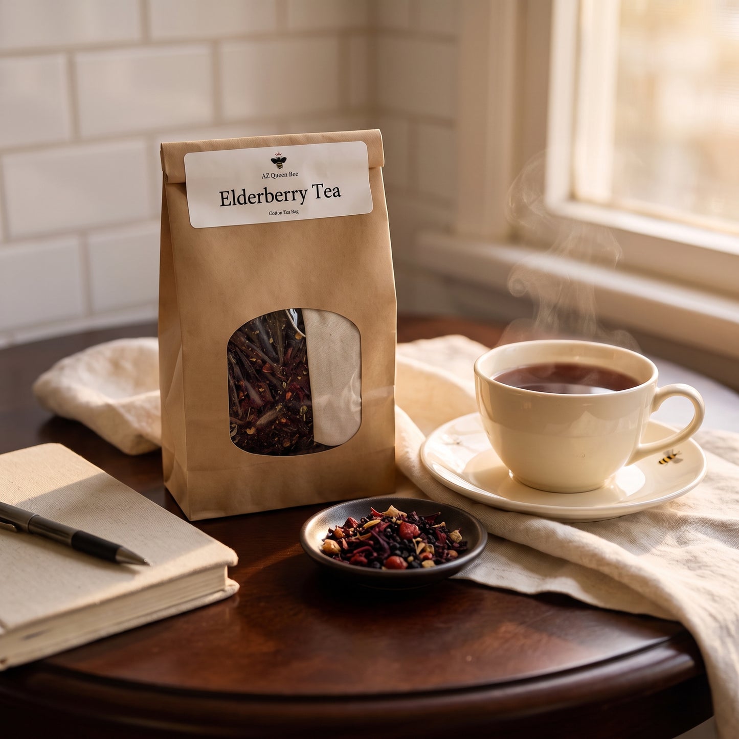 Elderberry Support Tea – Loose Leaf Herbal Tea