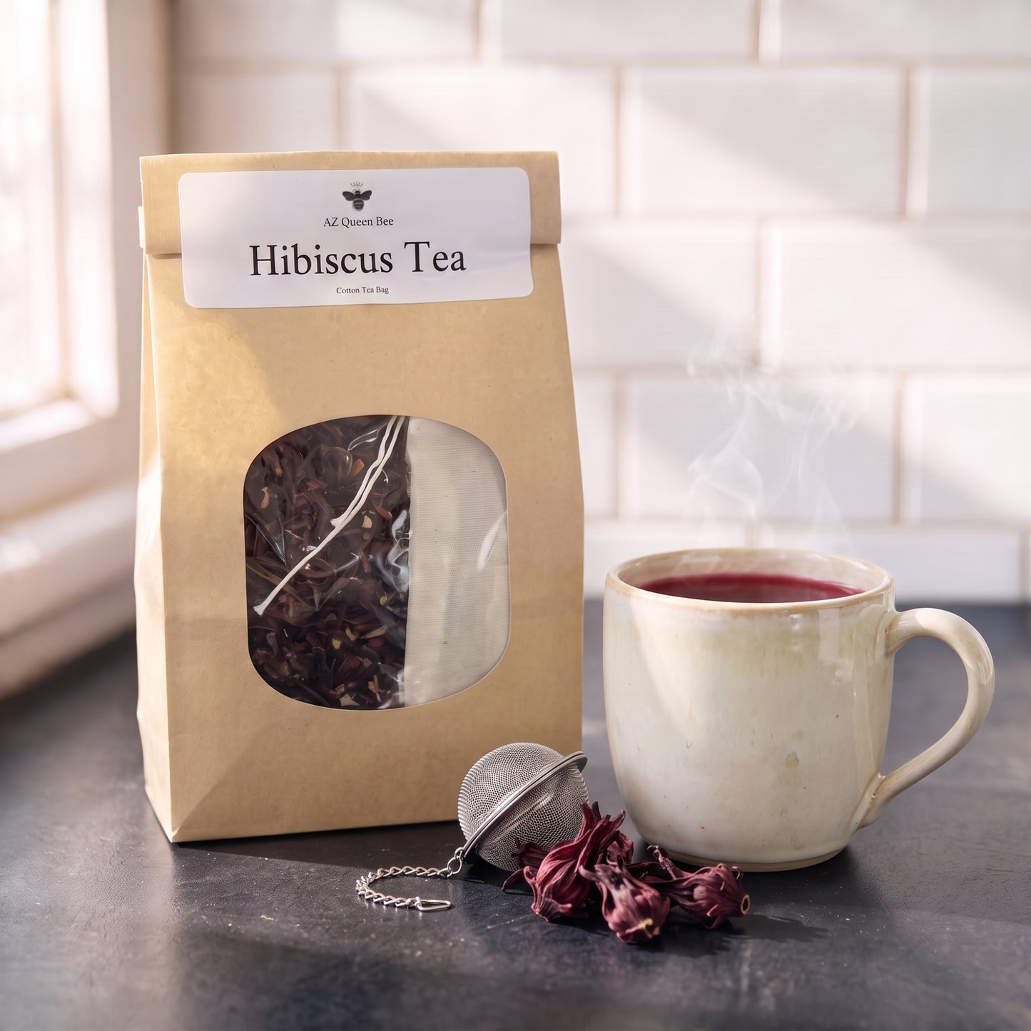 Hibiscus Flower Tea – Loose Leaf Herbal Tea