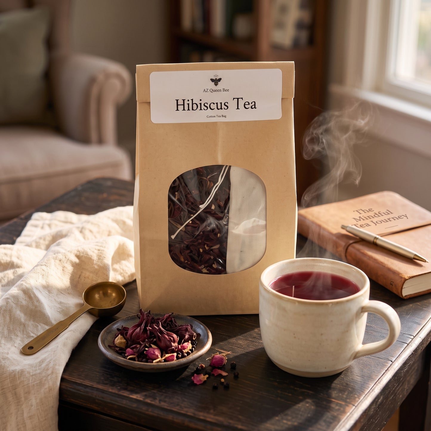 Hibiscus Flower Tea – Loose Leaf Herbal Tea