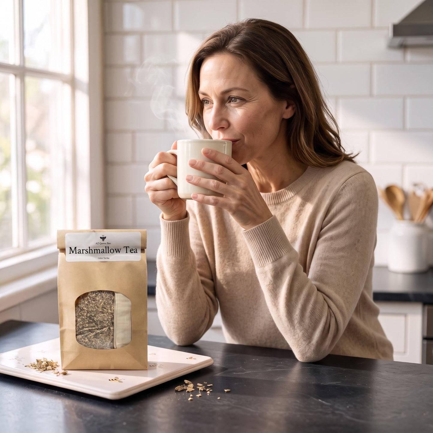 Marshmallow Tea – Loose Leaf Herbal Tea