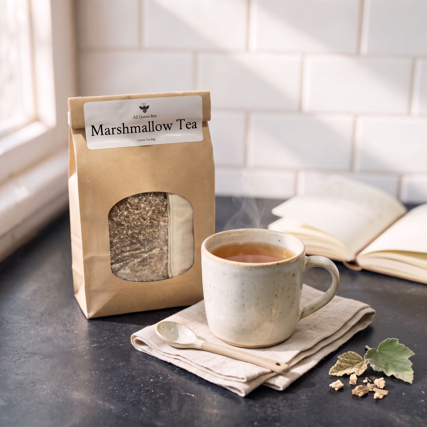 Marshmallow Tea – Loose Leaf Herbal Tea