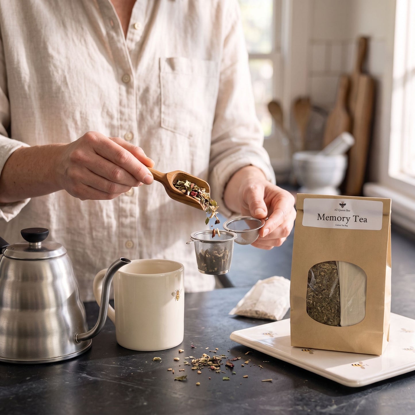 Memory Tea – Loose Leaf Herbal Tea