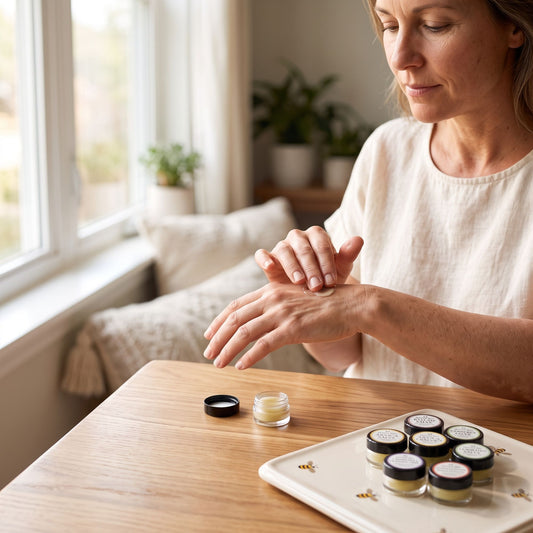 Mini Beeswax Herbal Salve Collection