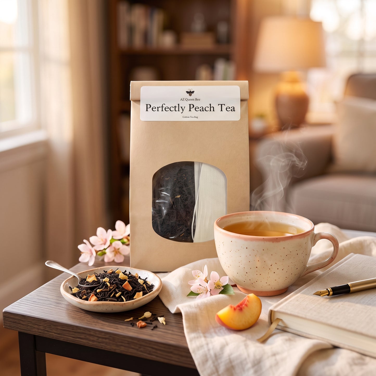 Perfectly Peach Tea – Loose Leaf Black Tea