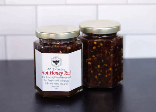 Hot Honey Rub great for grilling from AZ Queen Bee