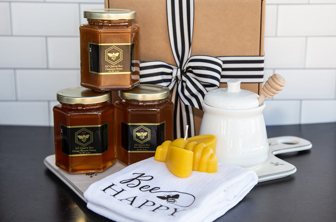 Sweet Variety Honey Gift Box from AZ Queen Bee